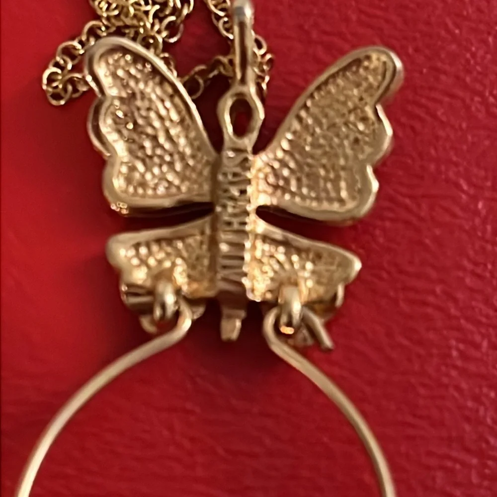 Sarah Coventry 1980's Butterfly Charm Holder
